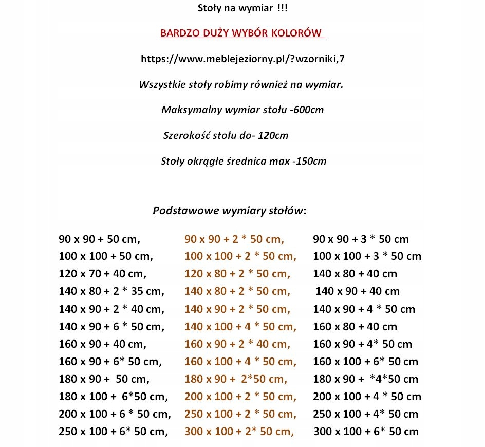 Stół S-27 dąb craft złoty 120/70/160cm inne kolory Materiał drewno