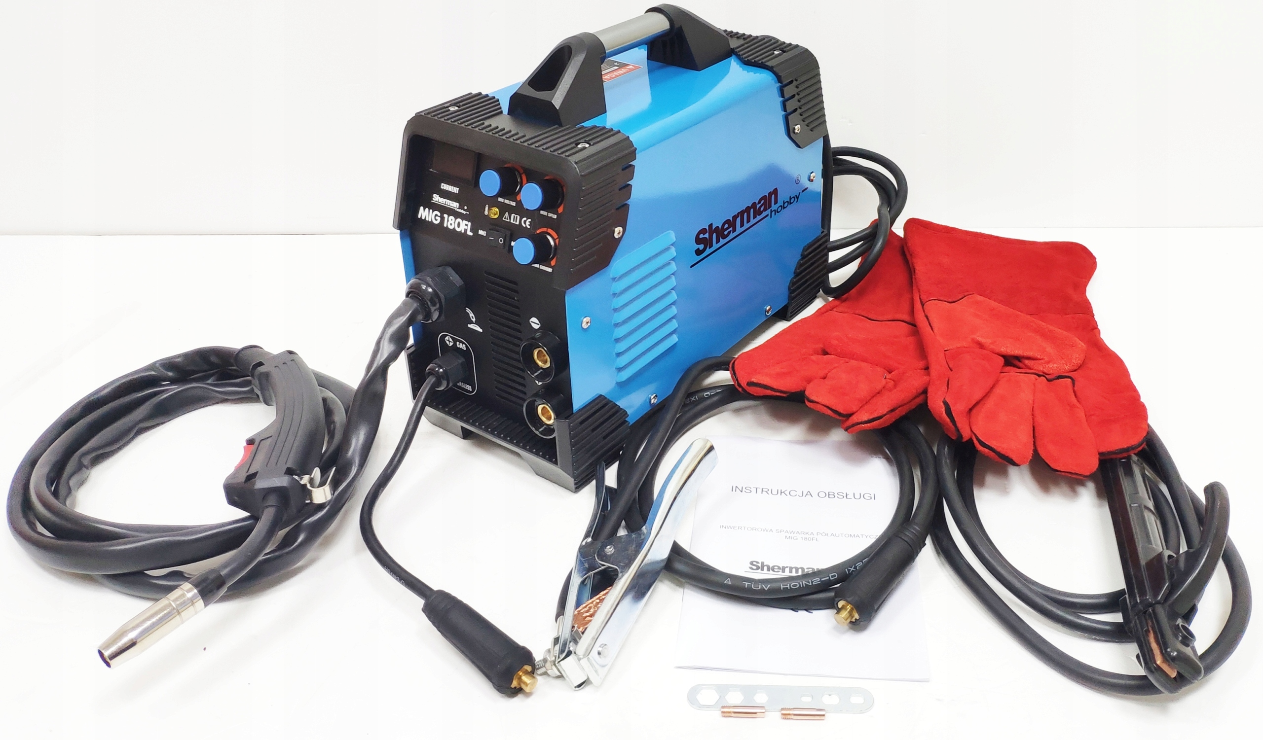 SPAWARKA SHERMAN 180 FL 180A MIGOMAT MIG MAG MMA Kod producenta 180FL