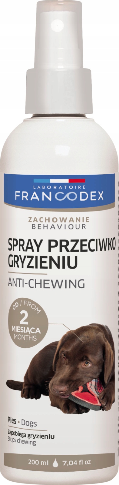 

Spray Przeciwko Gryzieniu Francodex Pies 200 ML