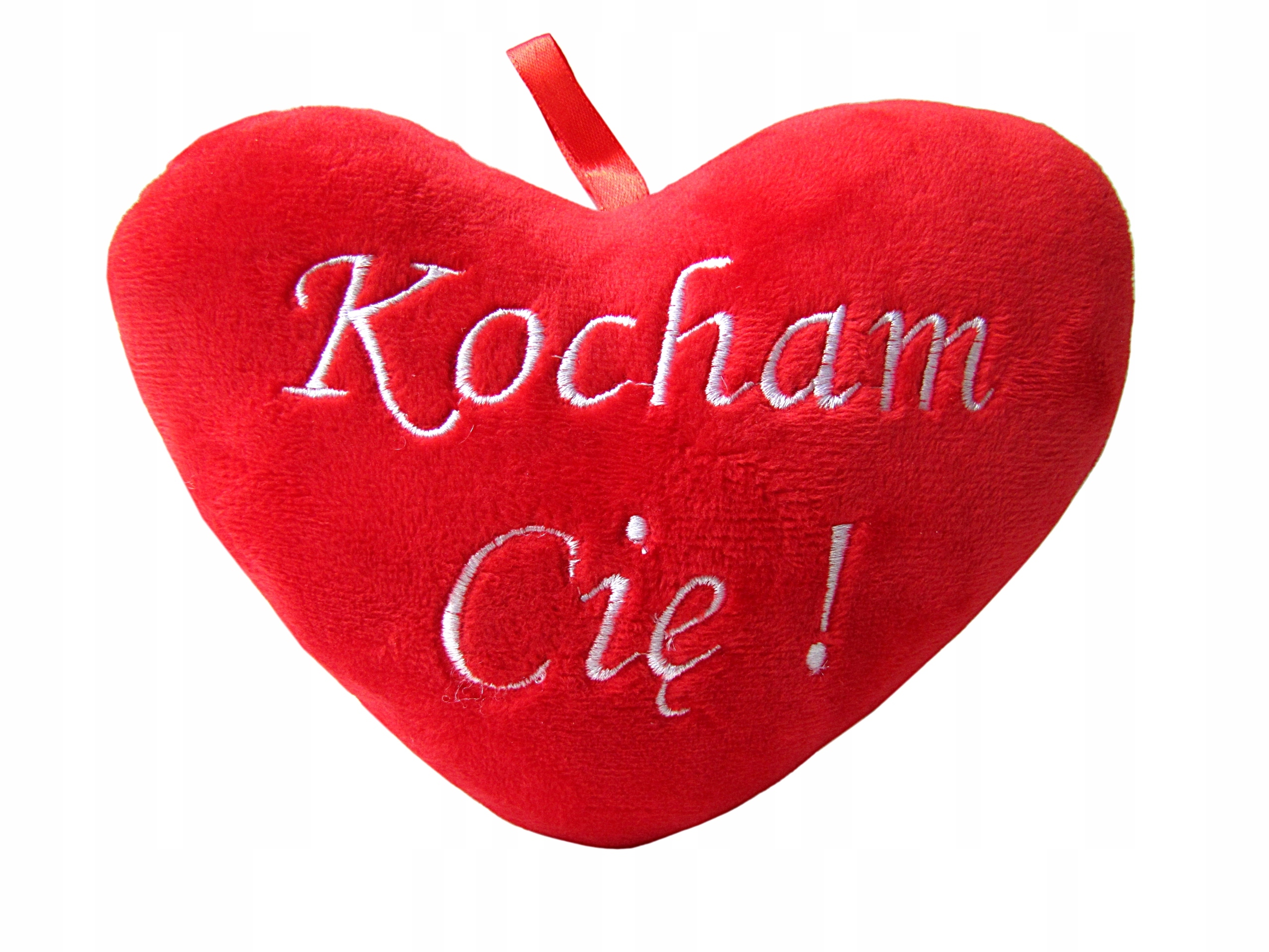 

Serce Pluszowe haft Kocham Cię Maskotka Serduszko