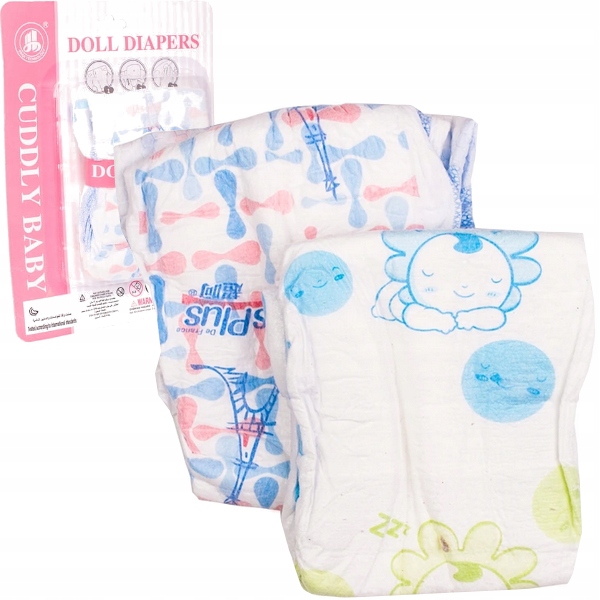 

Pieluszki Pampers Dla Lalki Pieluchy Pampersy 2szt