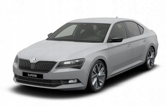 ORYGINALNY CZARNY GILL KRATKA SKODA SUPERB 3 Installation side Front