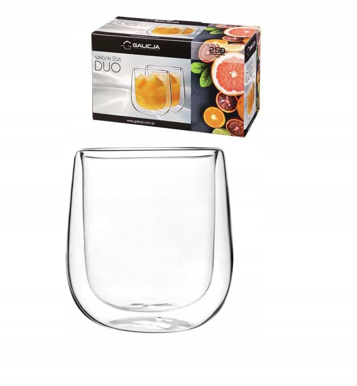 

Szklanki Kubek Filiżanka Termiczne Duo 250 ml 2SZT