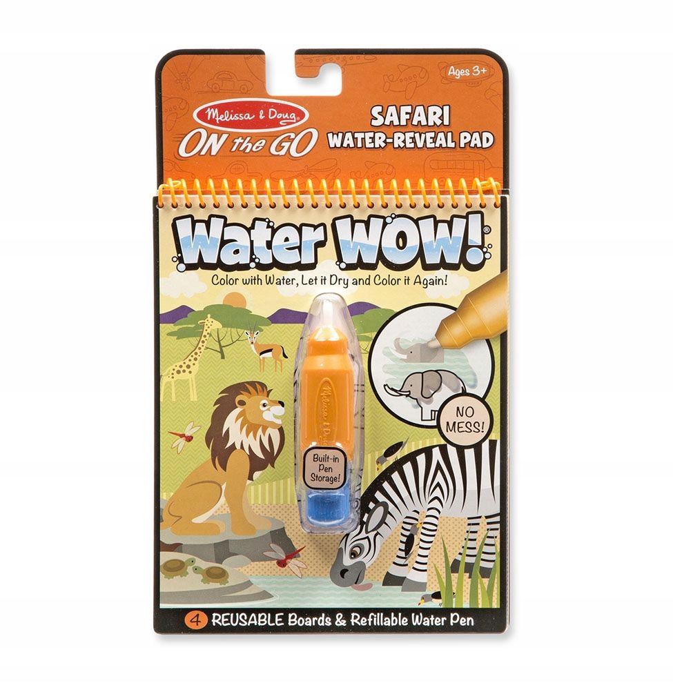 

Kolorowanka Wodna Water Wow malowanka Safari