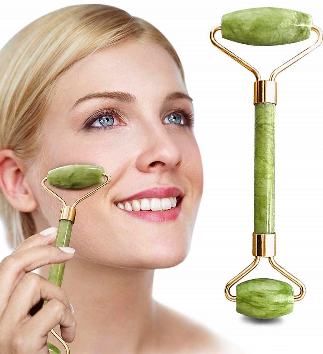 

Masażer twarzy wałek jadeitowy Roller