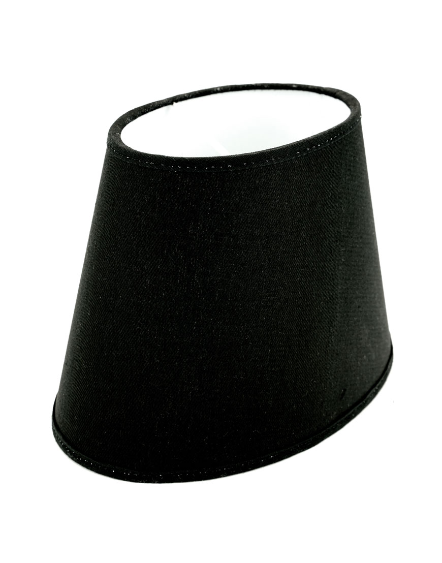 

Klosz Abażur Elipsa Pcv Czarny 21,5x33x21 cm