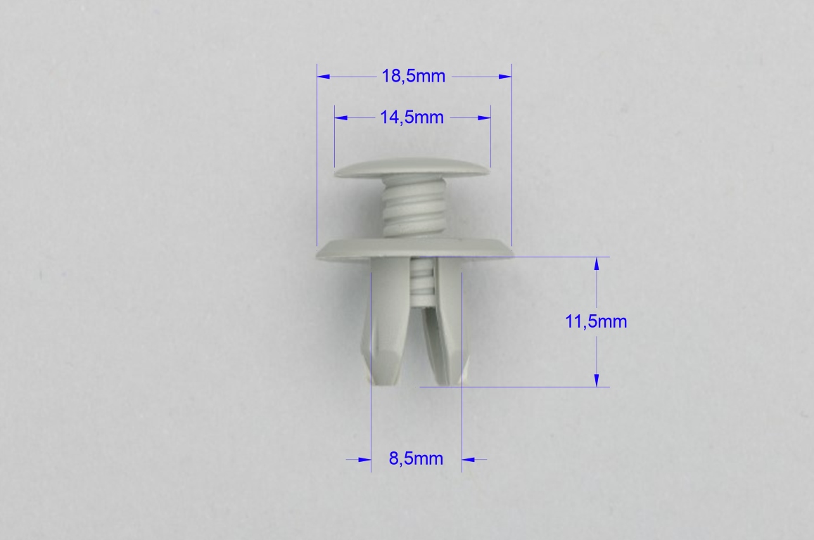 SPINKA KOŁEK TAPICERKI DRZWI BAGAŻNIKA DO VW GOLF CADDY TRANSPORTER T4 T5 Producent części Trustom