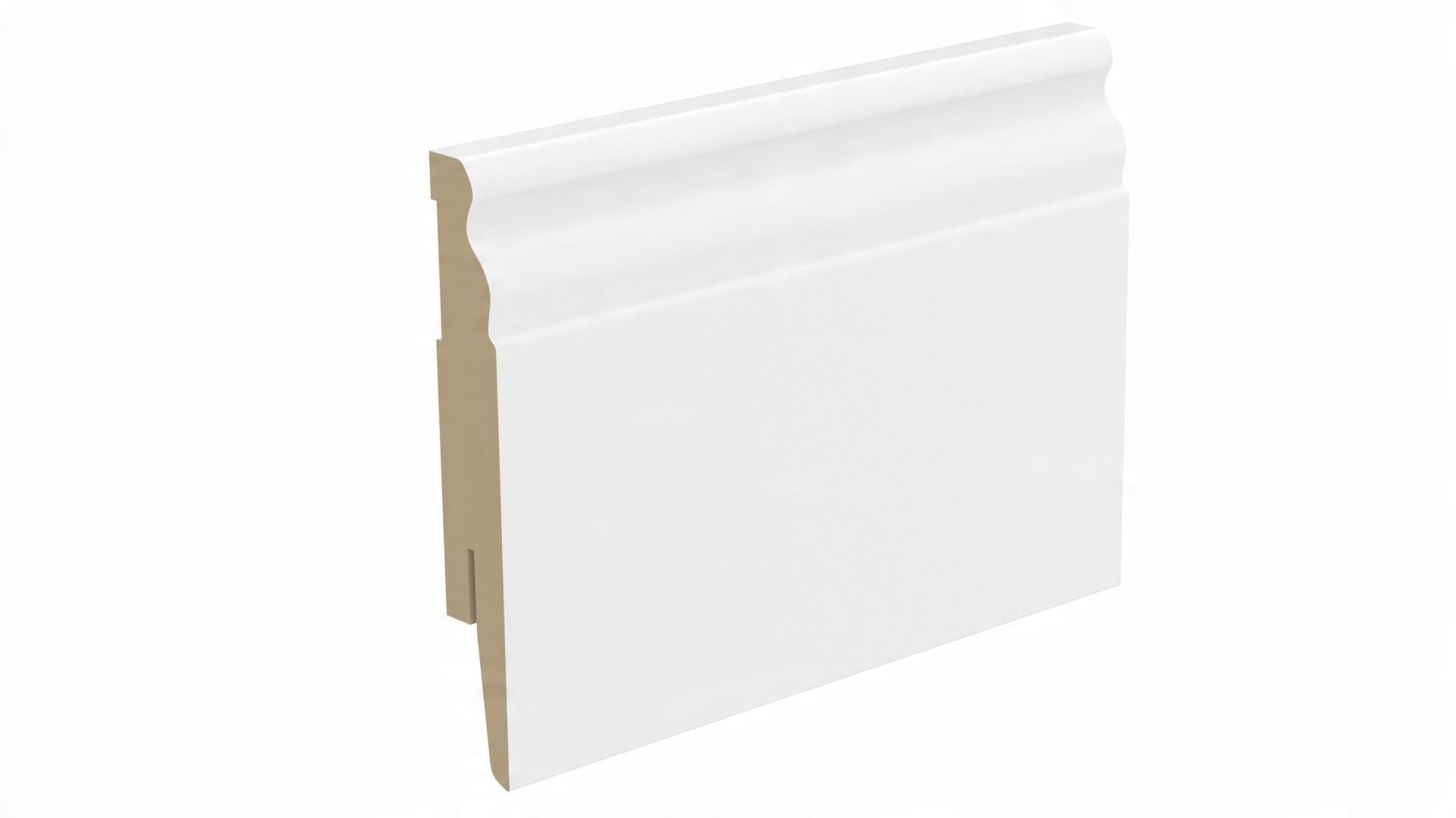 

Białe listwy przypodłogowe Mdf, cokoły 10cm -2m