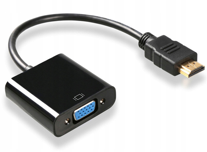 

Adapter Przejściówka Konwerter Z Hdmi Do Vga Dsub