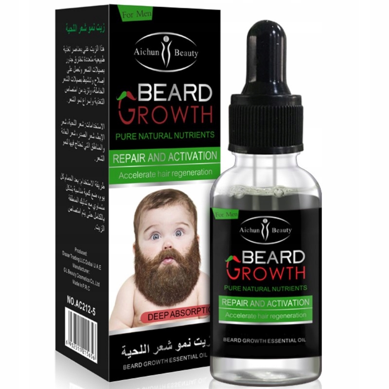 

Beard Growth olejek preparat na porost brody