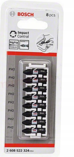 

Bosch 8-CZ. Zestaw Bitów Impact Control PH2