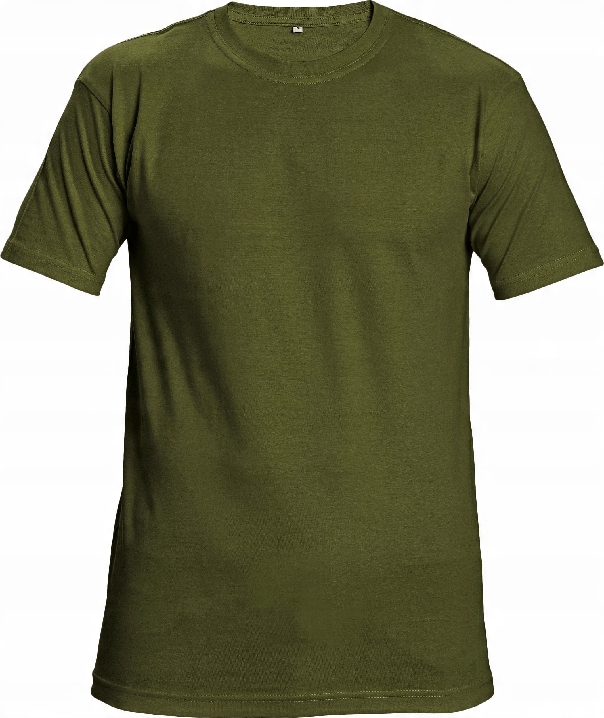 

T-shirt bawełniany elastan Teesta but. zielony M