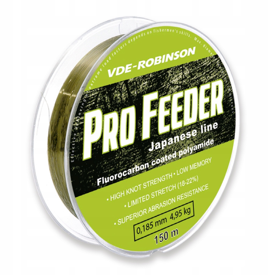 Żyłka VDE-Robinson Pro Feeder Fluocarbon 230m 0,280mm 10,05kg