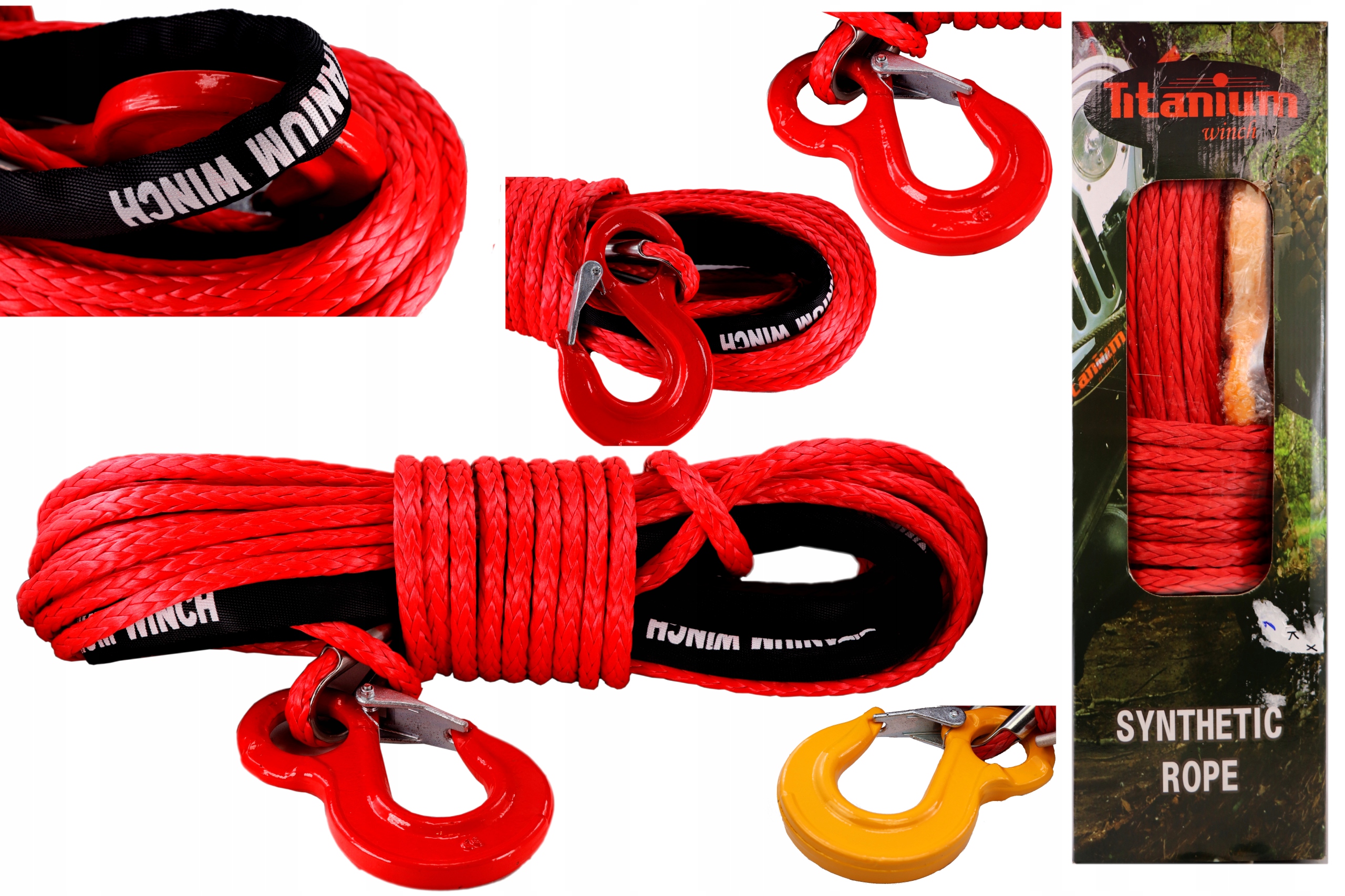 

Lina Syntetyczna Syntetyk Dyneema 12MM x 28M Hak