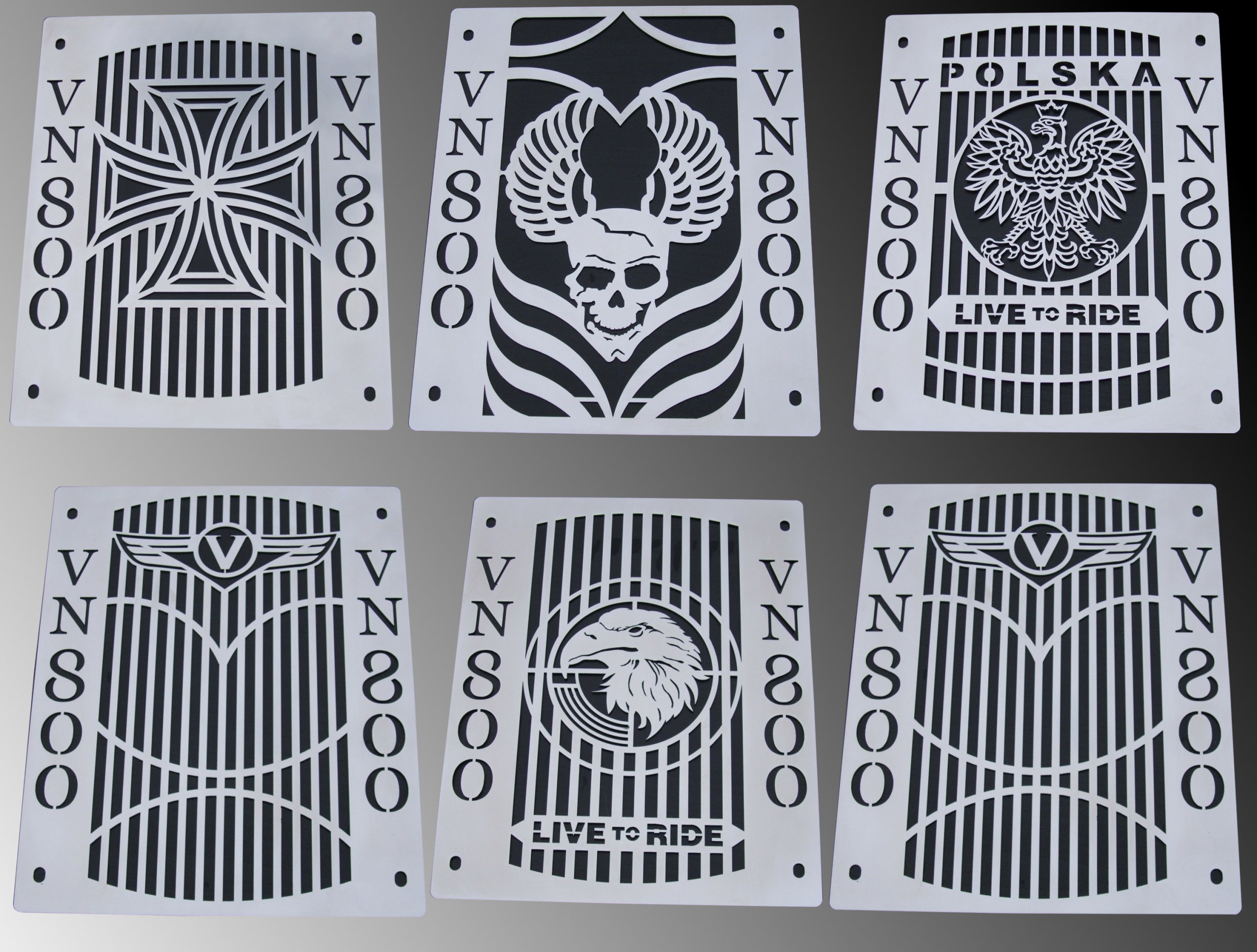 РЕШІТКА РАДІАТОРА KAWASAKI VN 800 VULCAN CLASSIC