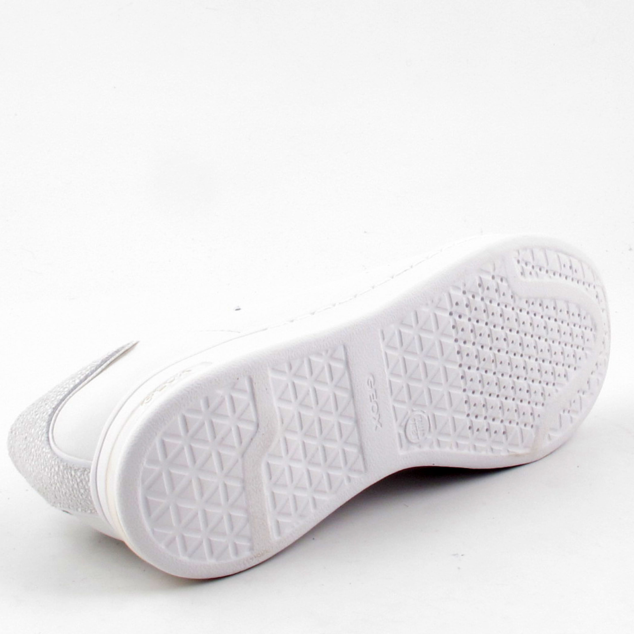 GEOX JAYSEN D621BA BIAŁE PÓŁBUTY SNEAKERSY r 41 Materiał zewnętrzny skóra naturalna licowa