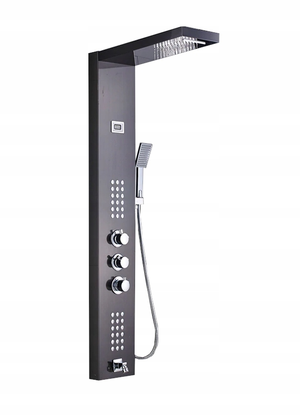 PANEL PRYSZNICOWY HYDROMASAŻ WYŚWIETLACZ LED