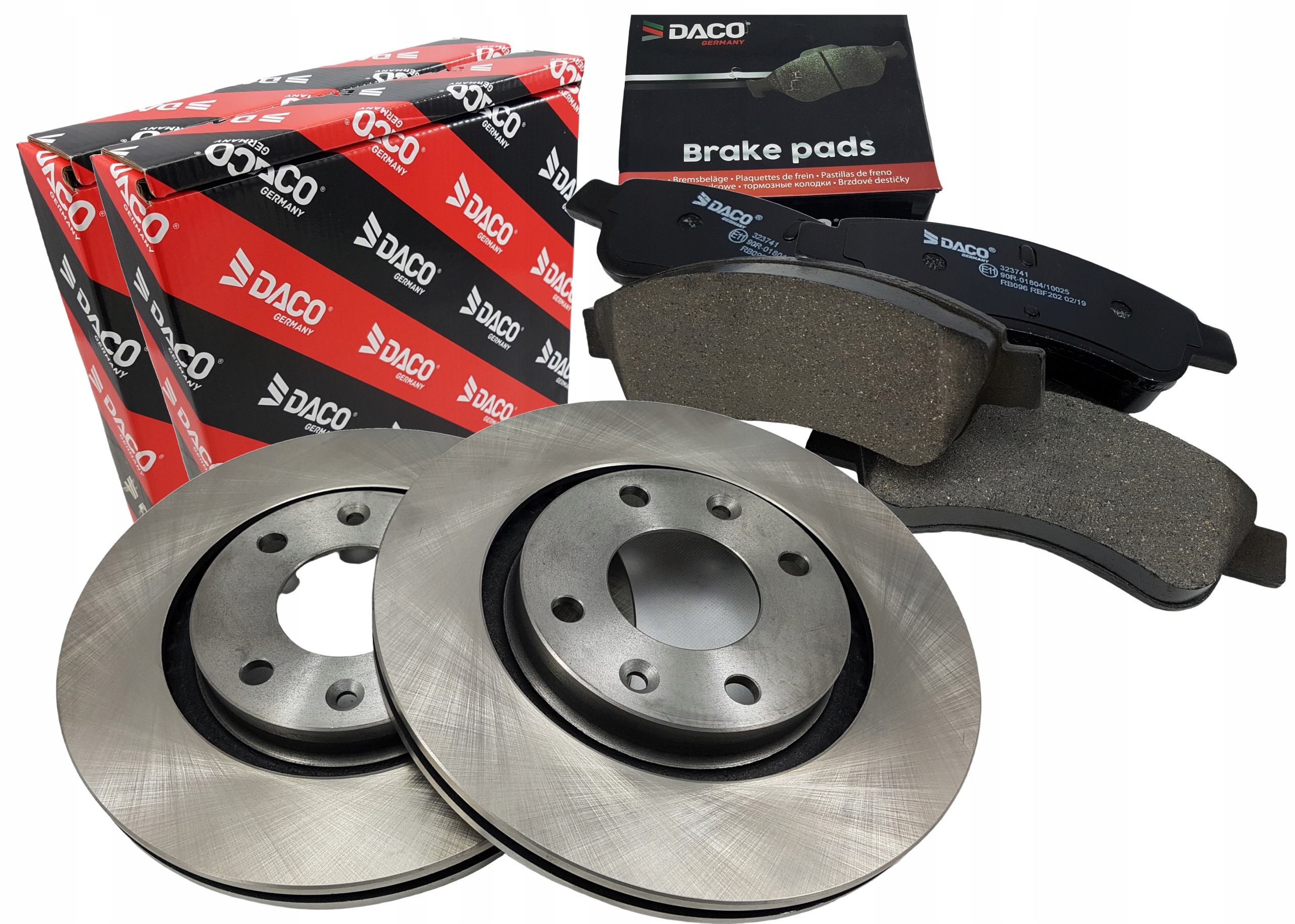 ДИСКИ КОЛОДКИ ПЕРЕДНІ PEUGEOT 1007 207 3008 PARTNER