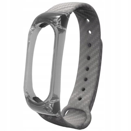 

Xiaomi MI BAND2 pasek opaska zamienna Carbon Szary