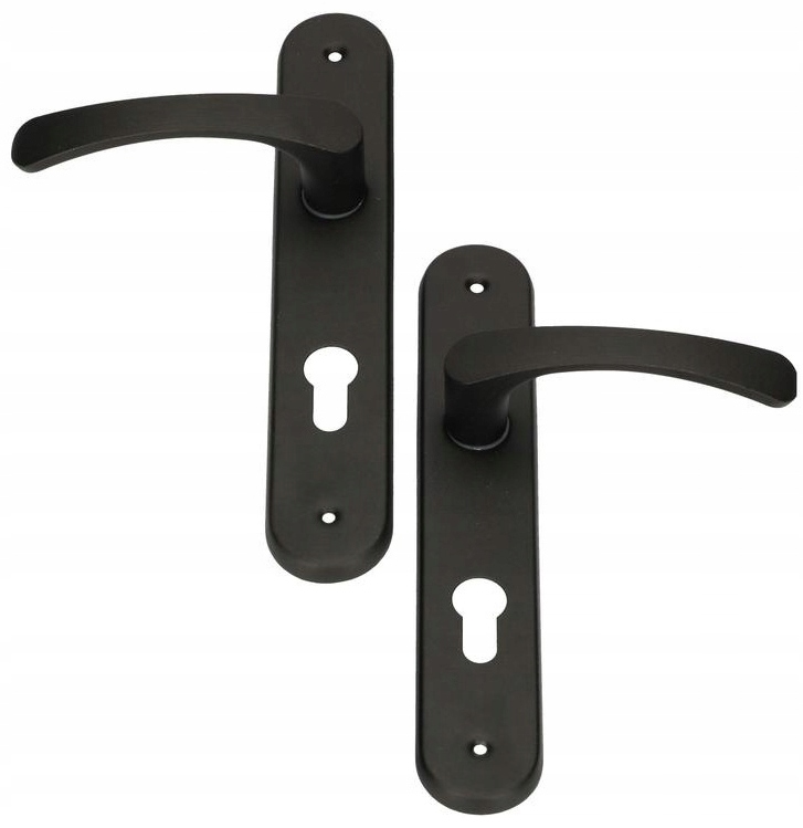 

Klamka Drzwiowa Do Drzwi 60 Wkład Czarna Biszkopt