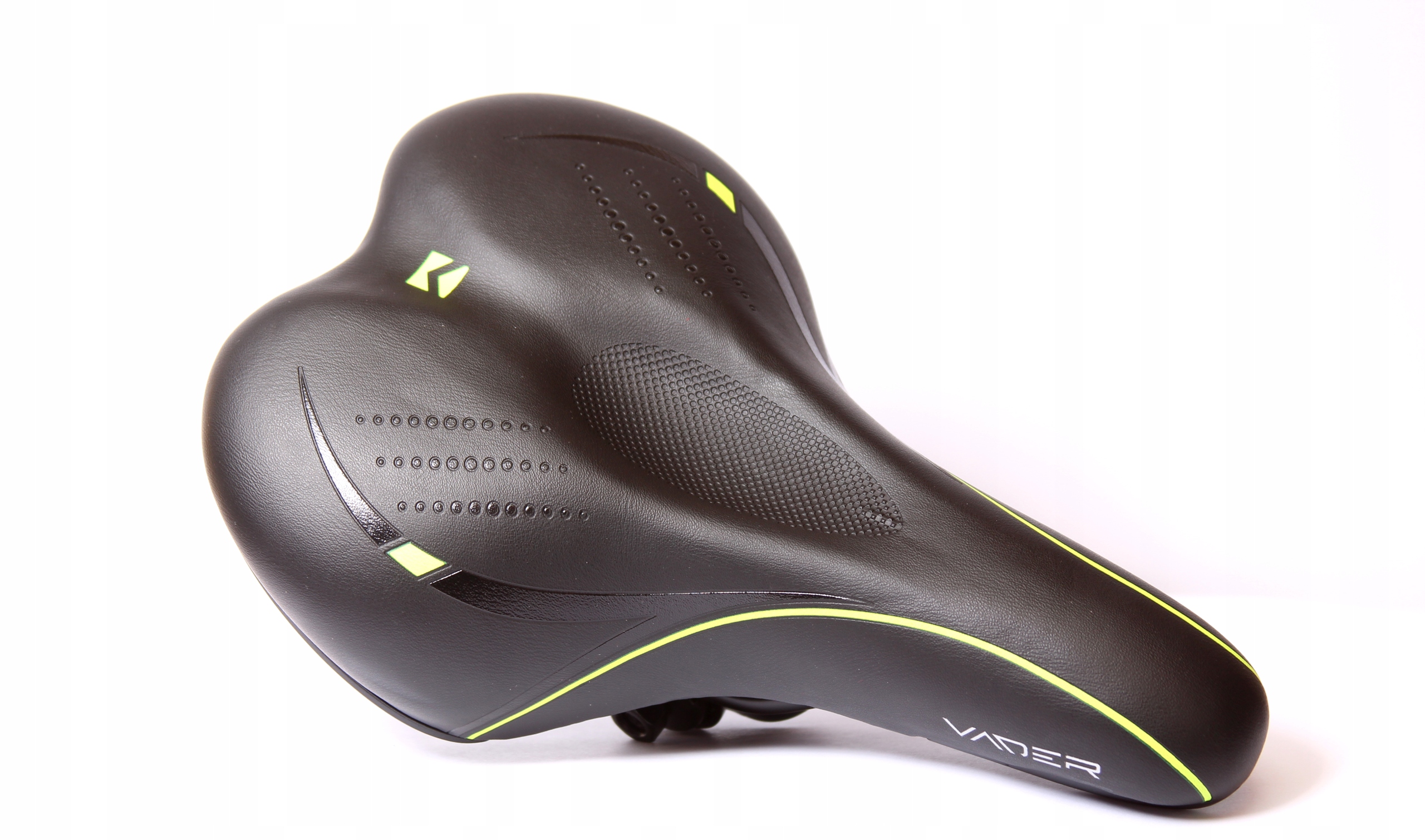 VADER MTB VD1150C Wygodne Siodełko Rowerowe+Jarzmo Marka Vader