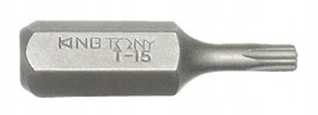 BIT 10mm TORX 27 T27 x36mm KRÓTKI KING TONY 163627T