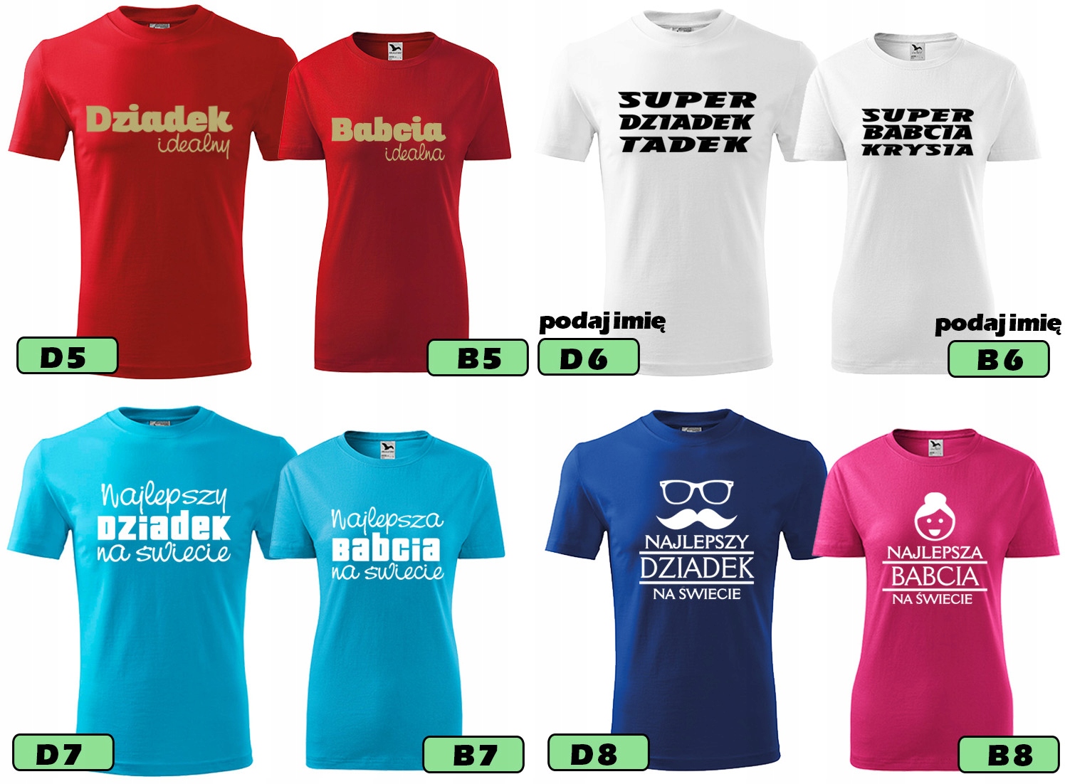 Koszulka SUPER prezent dla DZIEŃ DZIADKA BABCI XL Dekolt okrągły