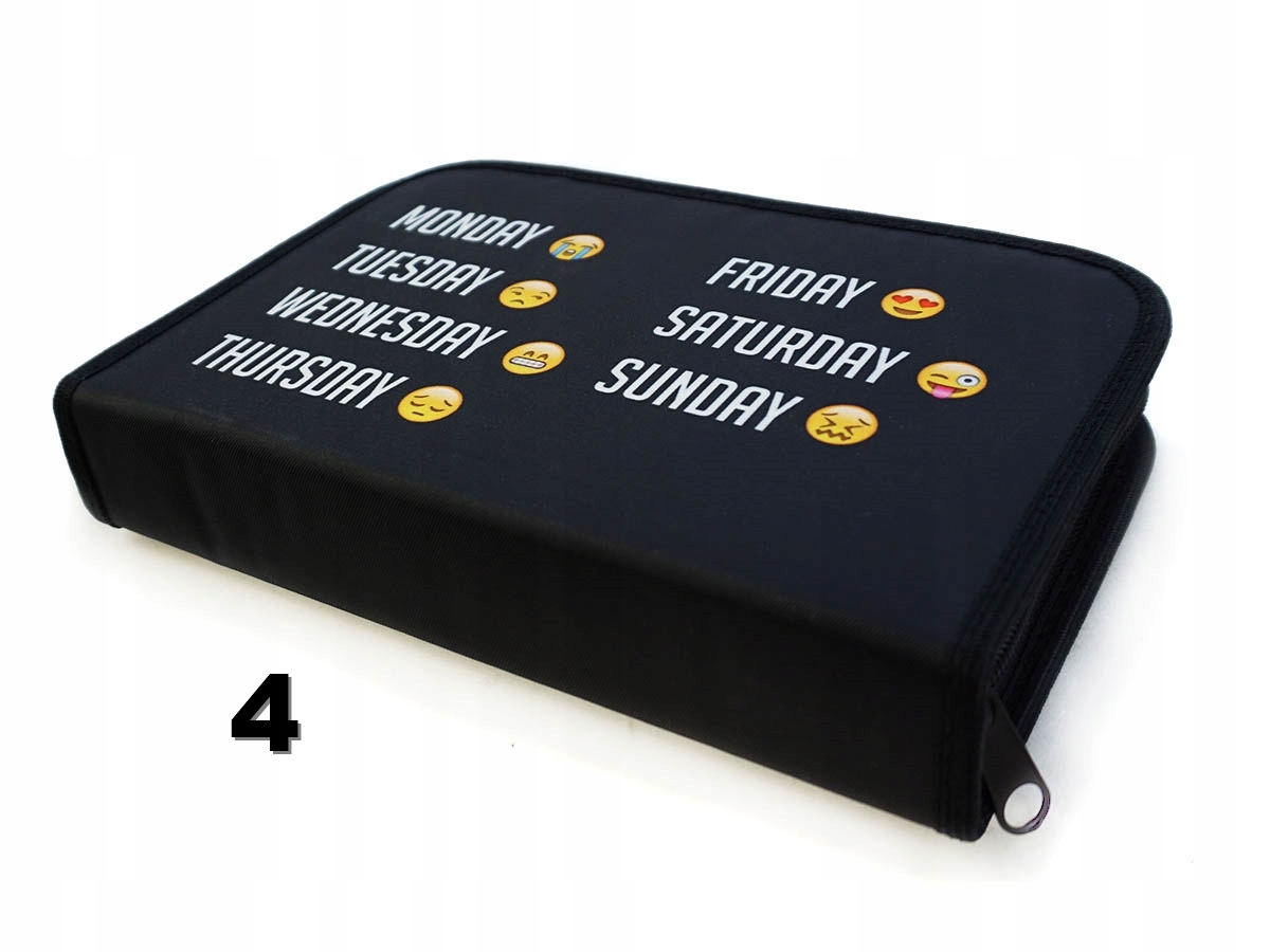 Piórnik Szkolny Dwuklapowy Rozkładany 4 Wzory Marka Ferocity