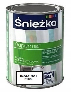 

Supermal Emalia Olejno-ftalowa Biały Mat 2,5L