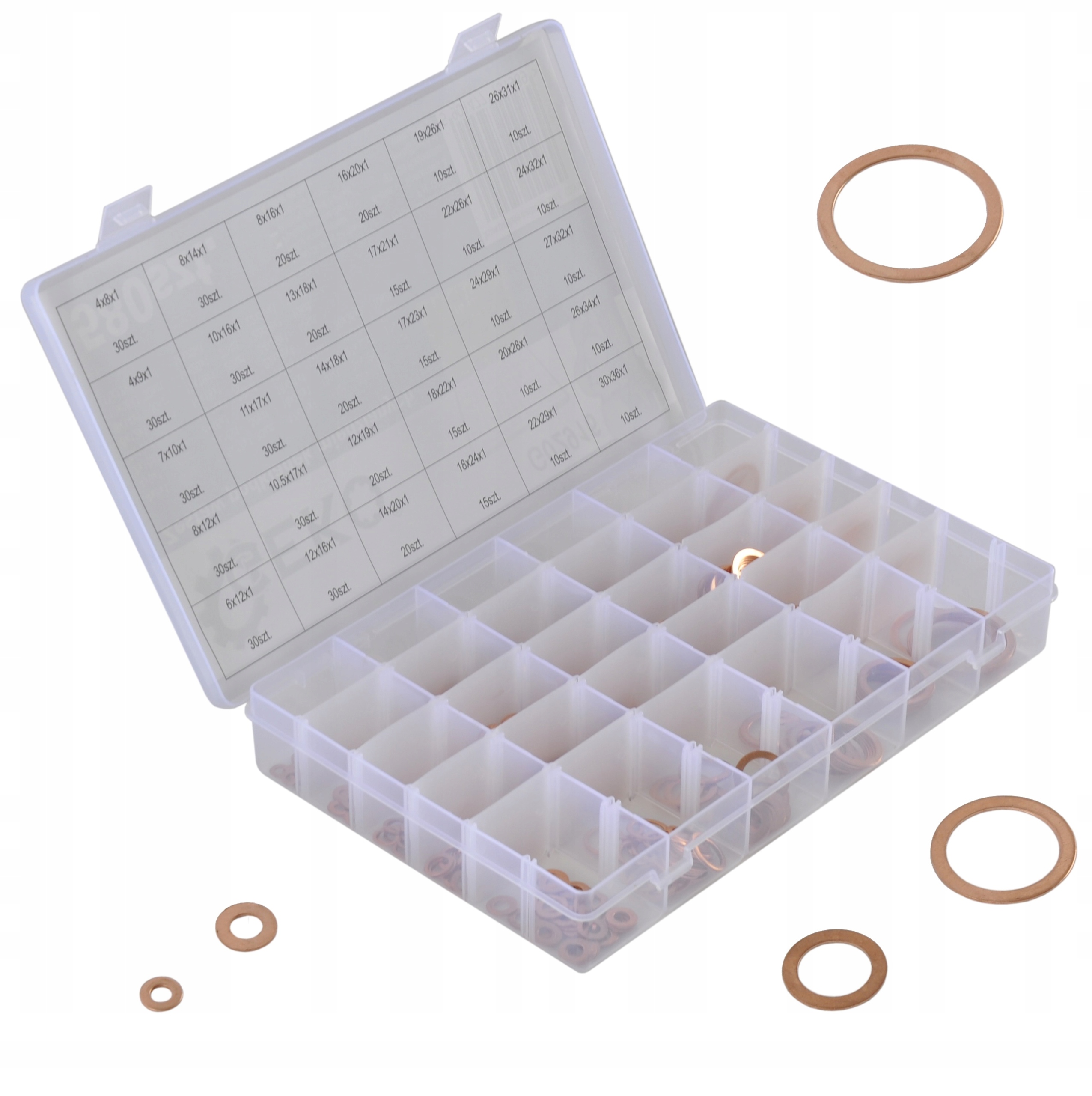 НАБОР МЕДНЫХ ШАЙБ ШАЙБЫ 580EL