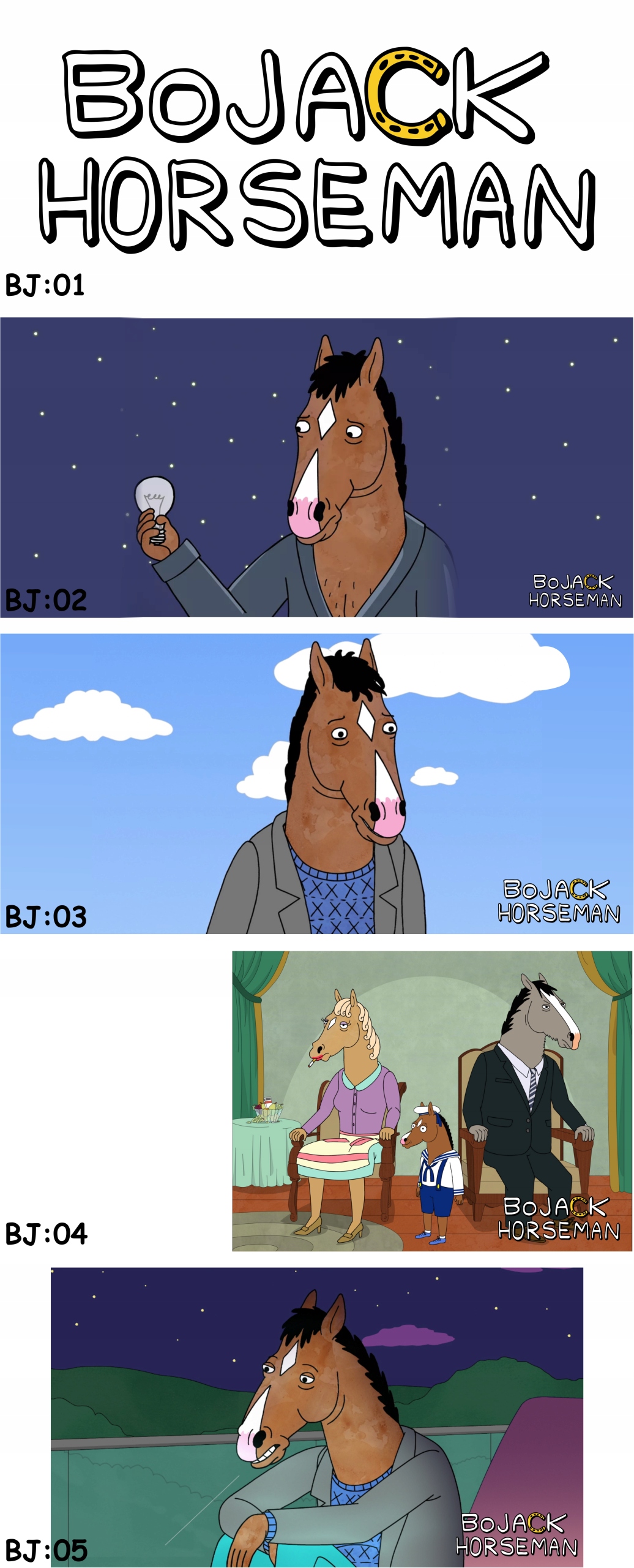 KUBEK BOJACK HORSEMAN HORSENBERG HOPE Prezent Tematyka, motyw BOJACK HORSEMAN