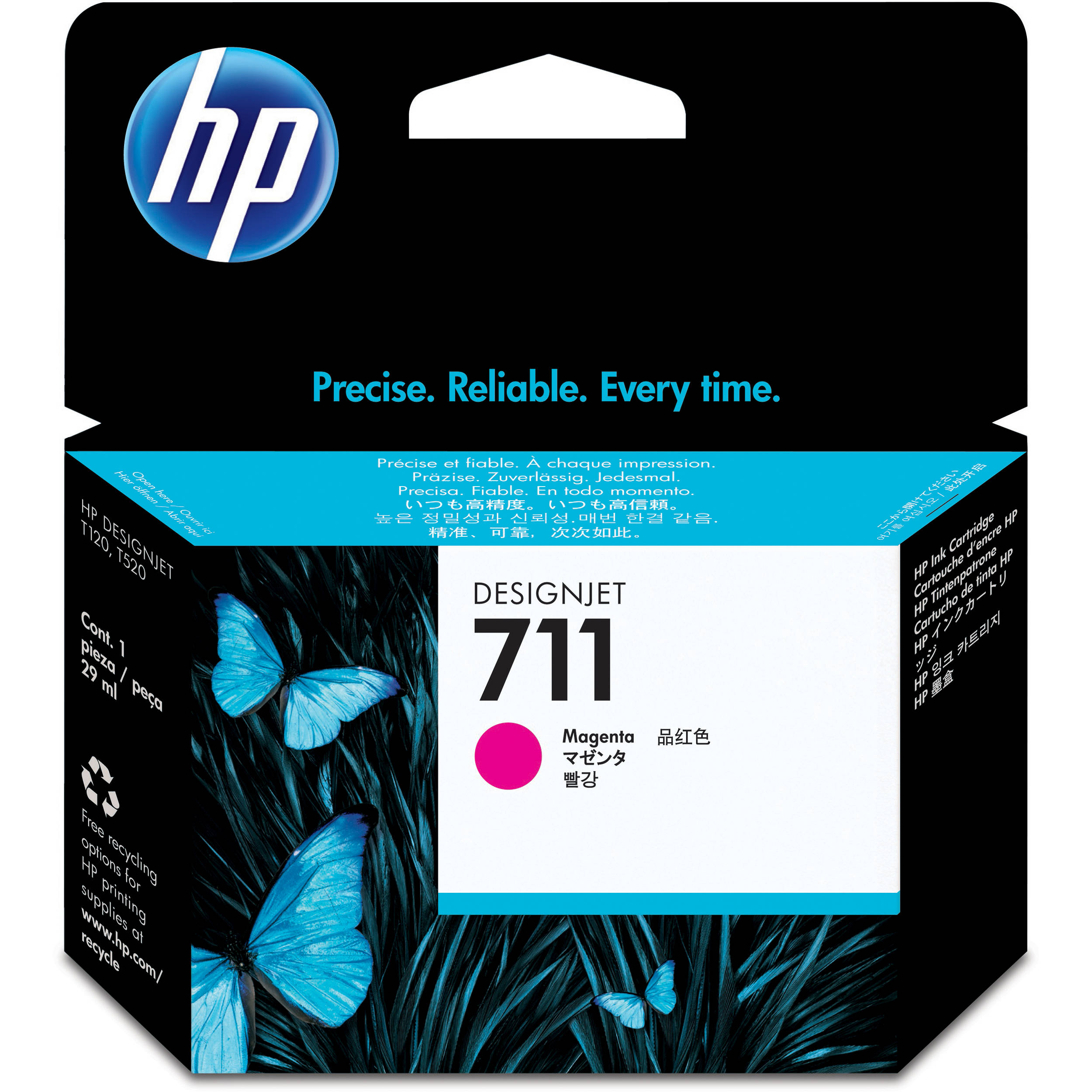 Tisk Hp červená (purpurová) CZ131A