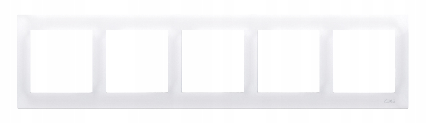 SIMON 54 RAMKA PIĘCIOKROTNA DR5/11 BIAŁA