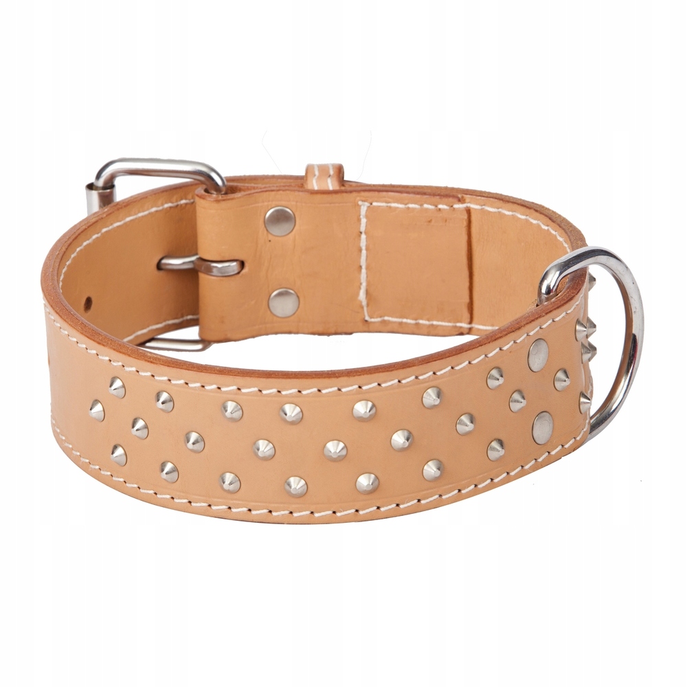 

Dingo Obroża Ozdobna Skóra Podwójna 5,0X65 Natura