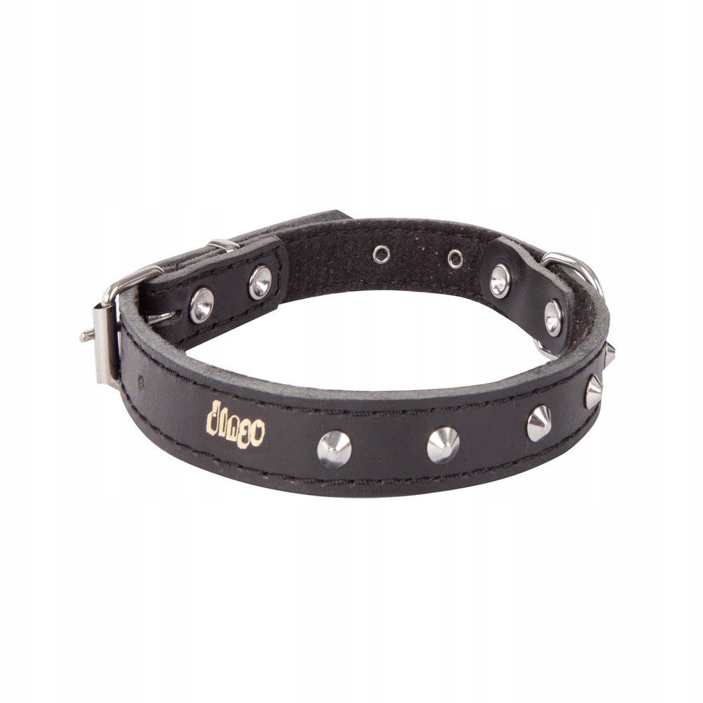 

Dingo Obroża Dla Psa Skóra Ozd. 1,0x36 CM Czarny