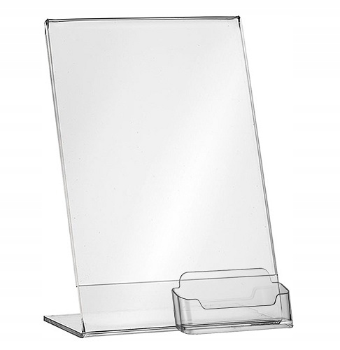 Stojak L A4 pion + wizytownik