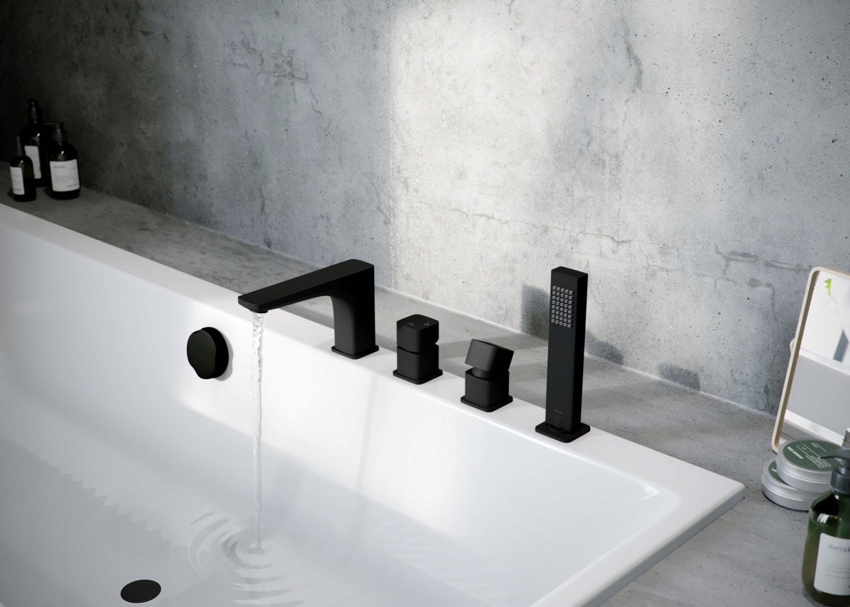 PRZELEW AUTOMATYCZNY EXCELLENT SIMPLE BLACK Marka Alcaplast