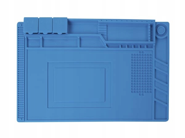 Silikonowa mata do lutowania z organizerem 45 x 30