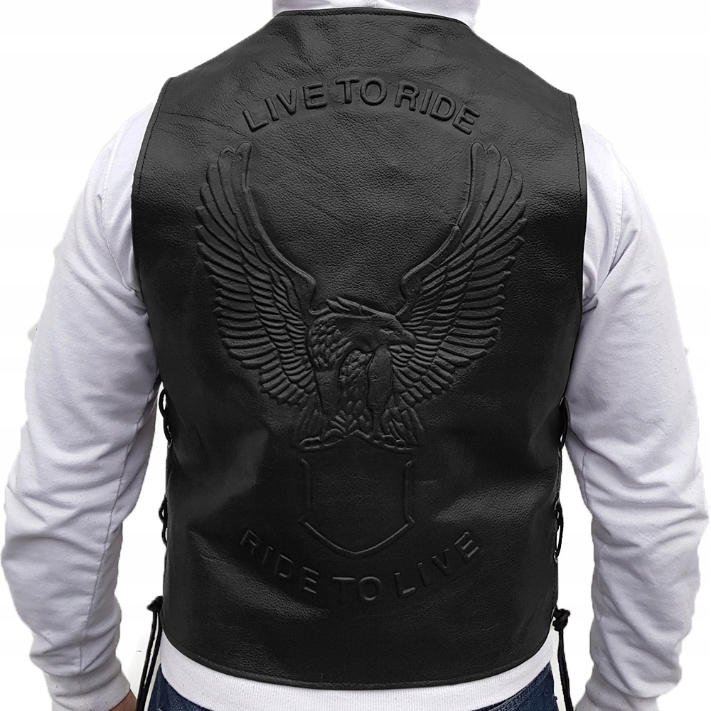 

Kamizelka Motocyklowa Skórzana Prospeed Orzeł r.S