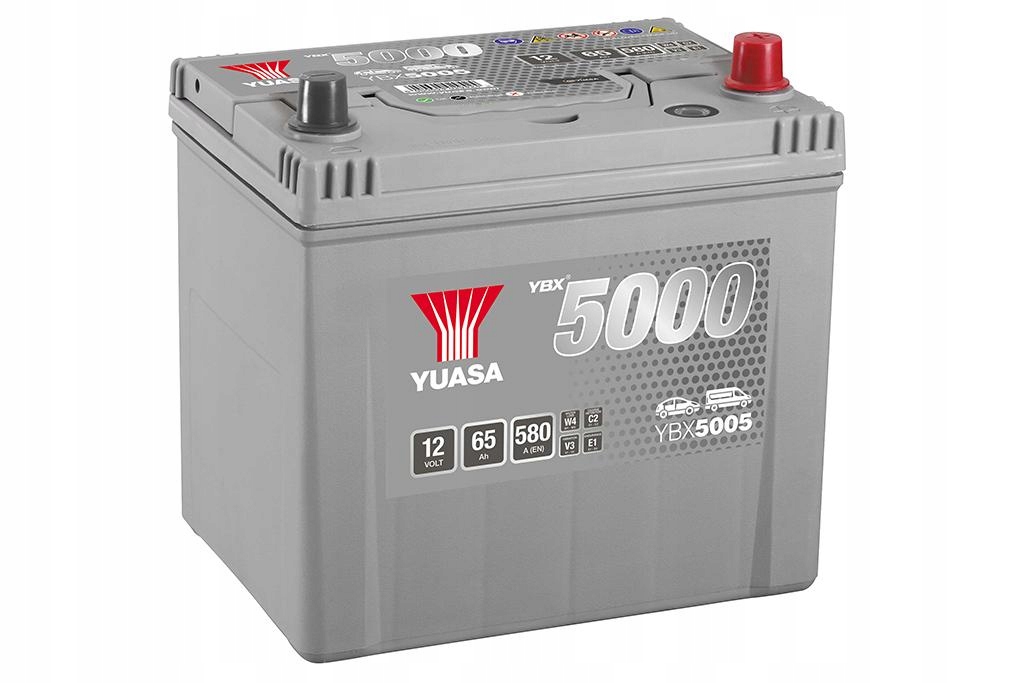 Akumulator Yuasa YBX 5005 12V 65Ah 580A Mazda