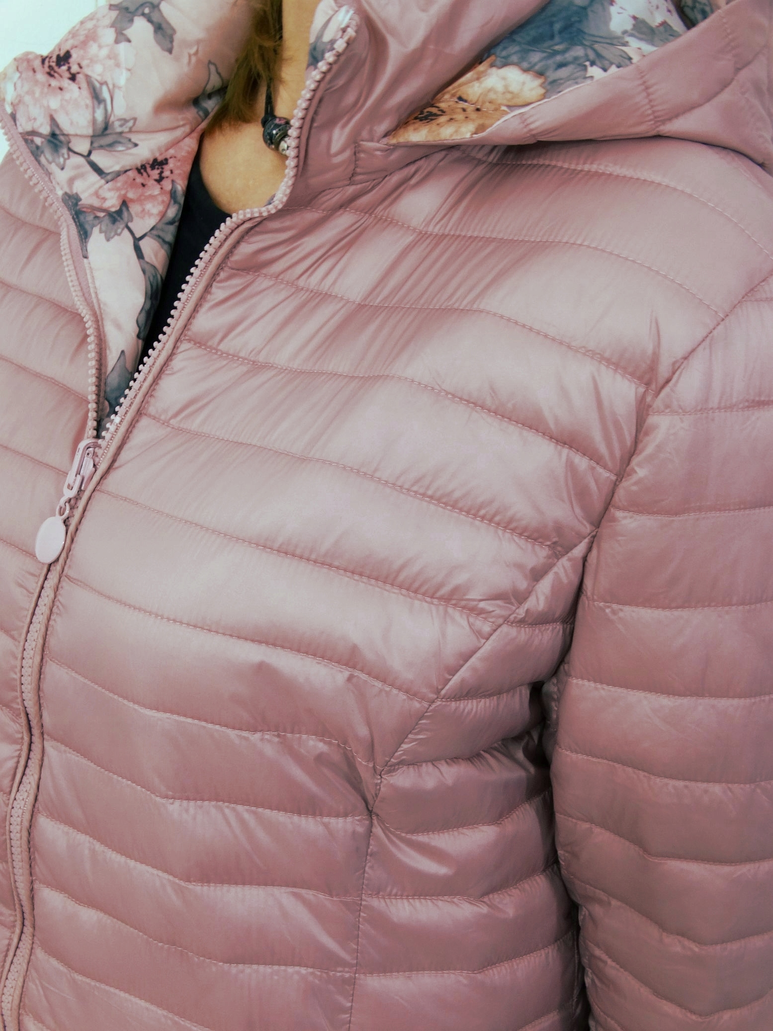 Kurtka Płaszczyk Wiosenna Jesienna MAYA2 48 4XL Rodzaj pikowana