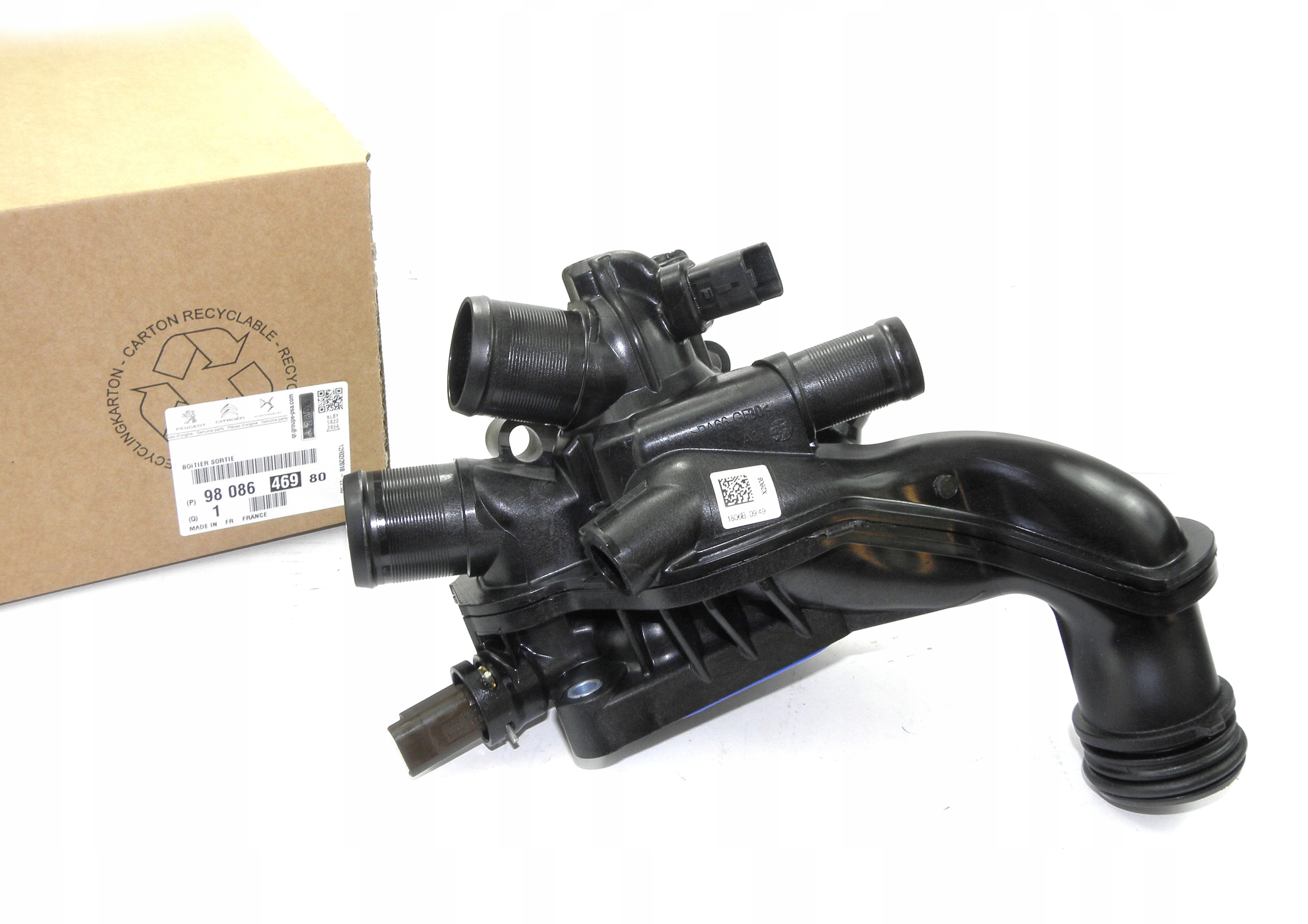 9808646980 - Корпус термостата CITROEN PEUGEOT 1.4 1.6 VTi ORG