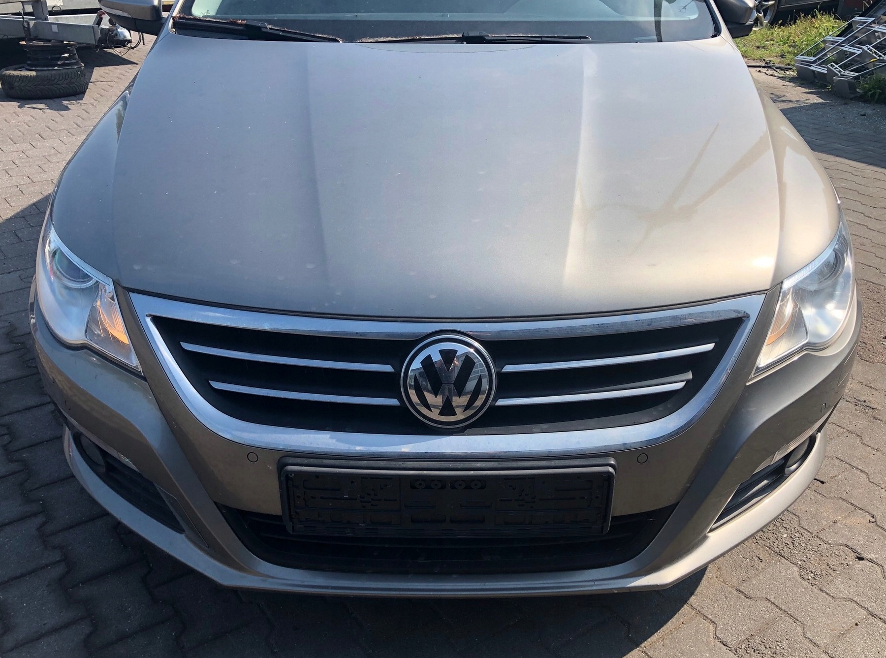 VW Passat CCc8 капот передня панель ксенон бампер перед