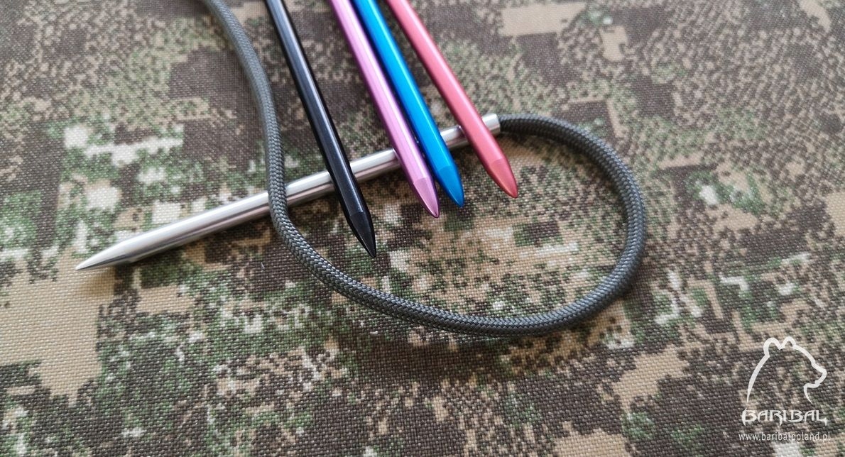 

Igła do paracordu z gwintem 5mm bransletka Blue