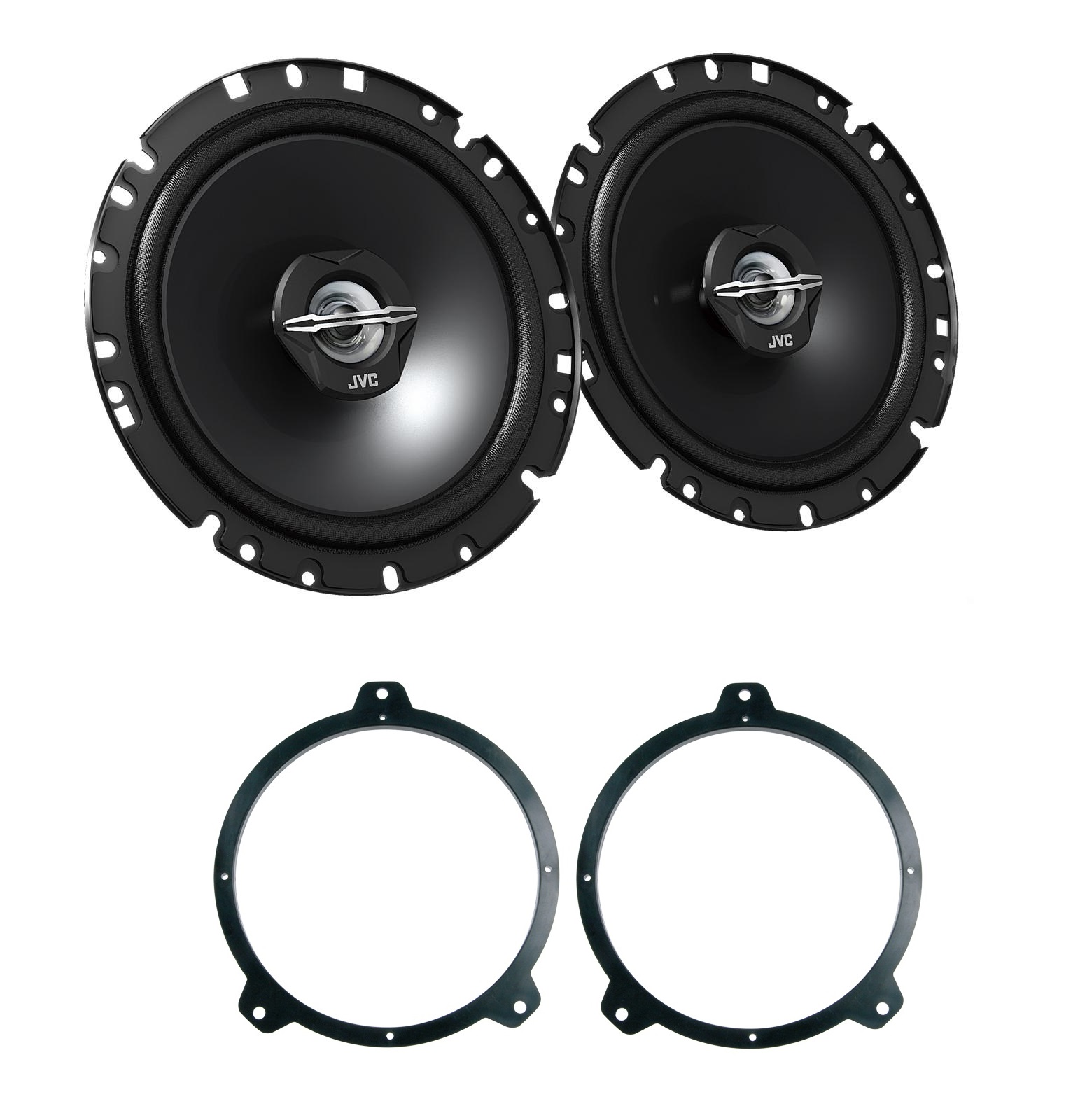 Jvc CS-J1720X 2-pásmové reproduktory 165 mm distanční prvky Bmw 3 E46 (1998-2007