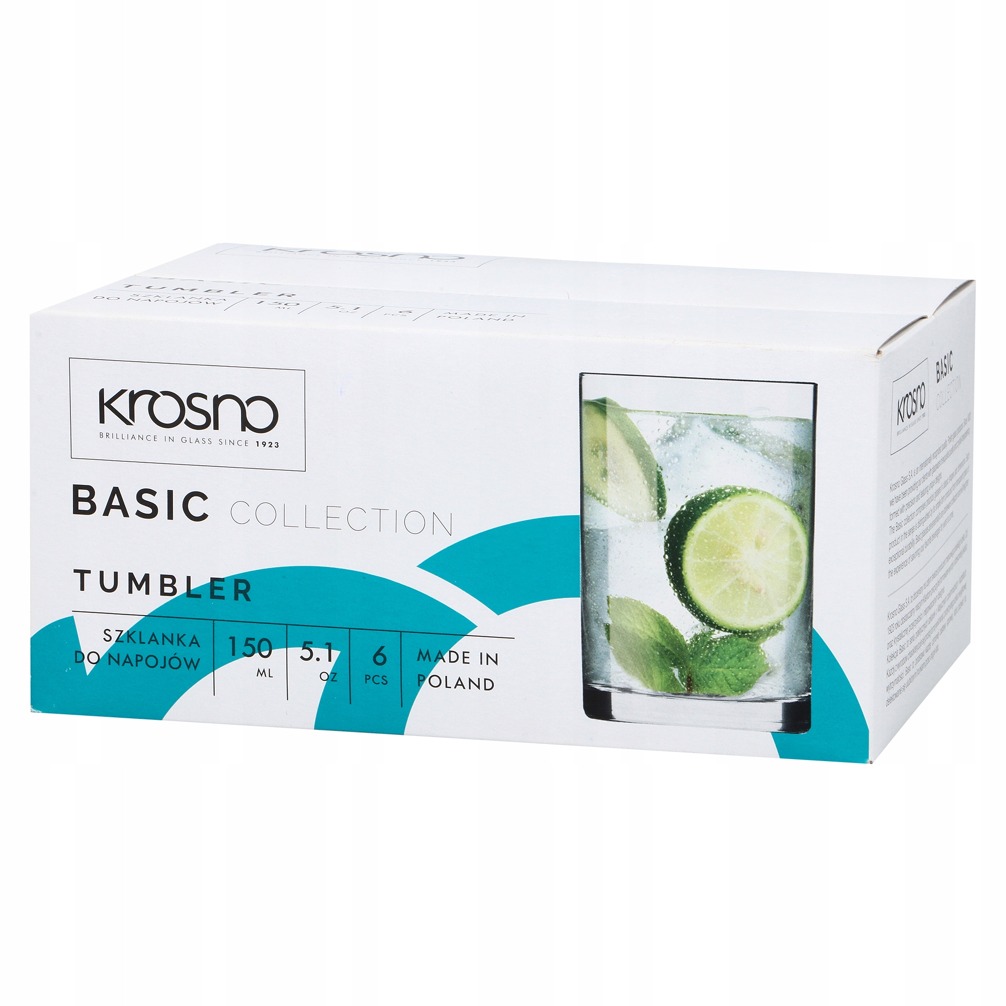 

Literatki 150 ml Basic 6 sztuk Krosno