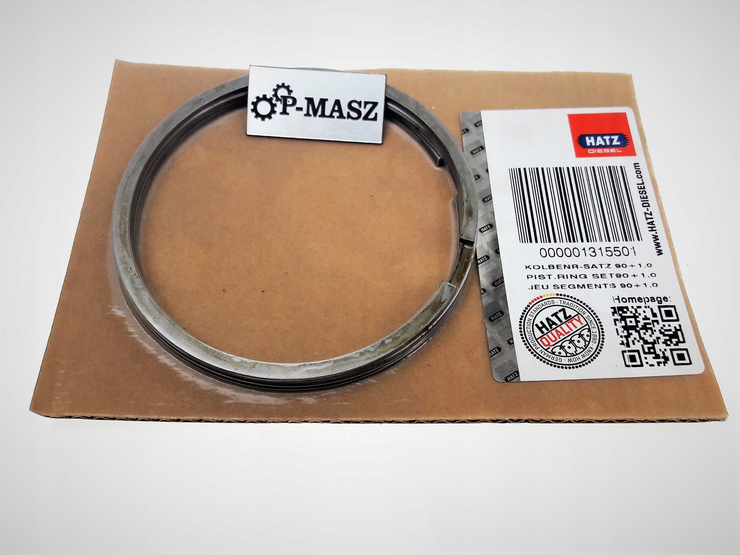 Hatz 1D41 1D42 Pierścienie 1,0 01315501