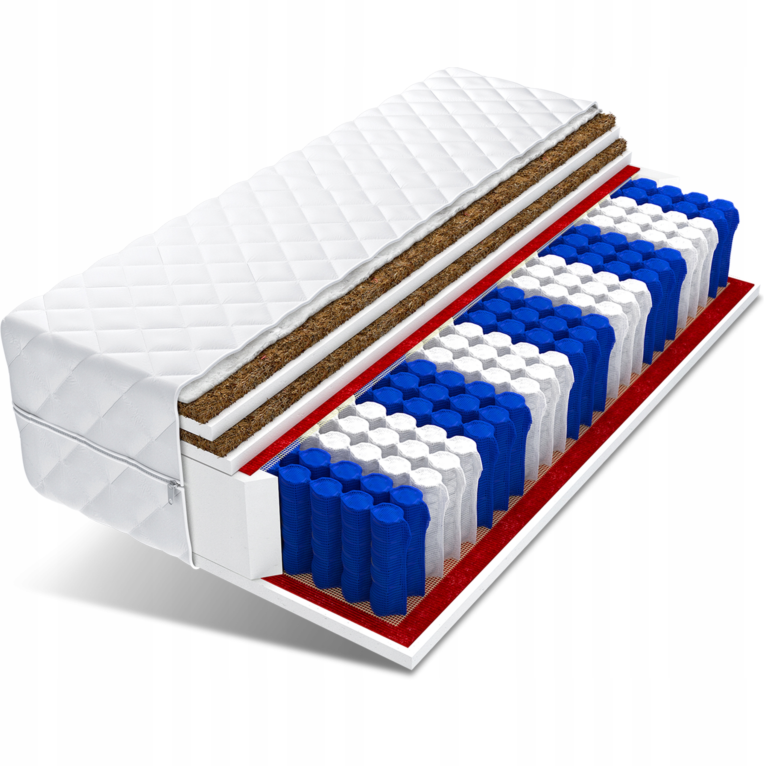 

Materac 160x200 pocket 2x kokos Home Max Double