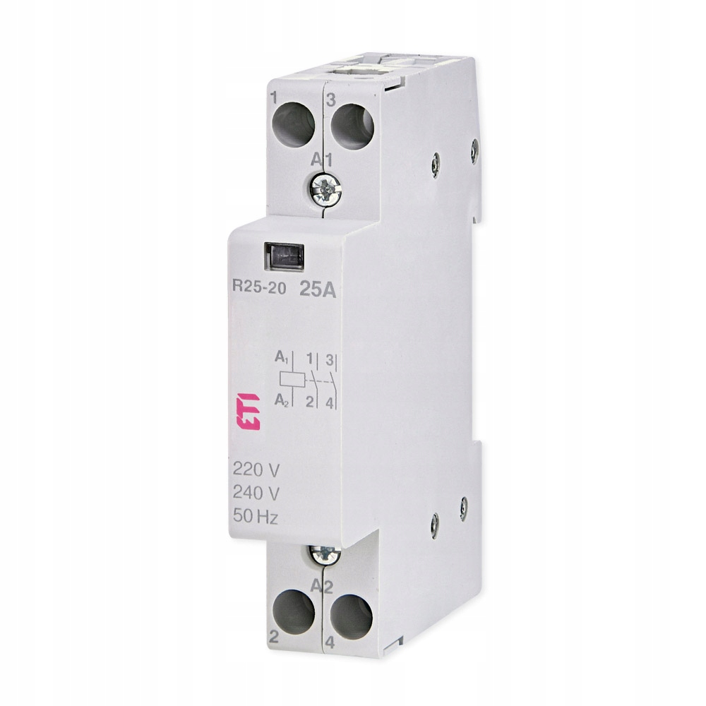 

Eti Stycznik Modułowy 1MOD 230V 25A 2Z 0R R25-20