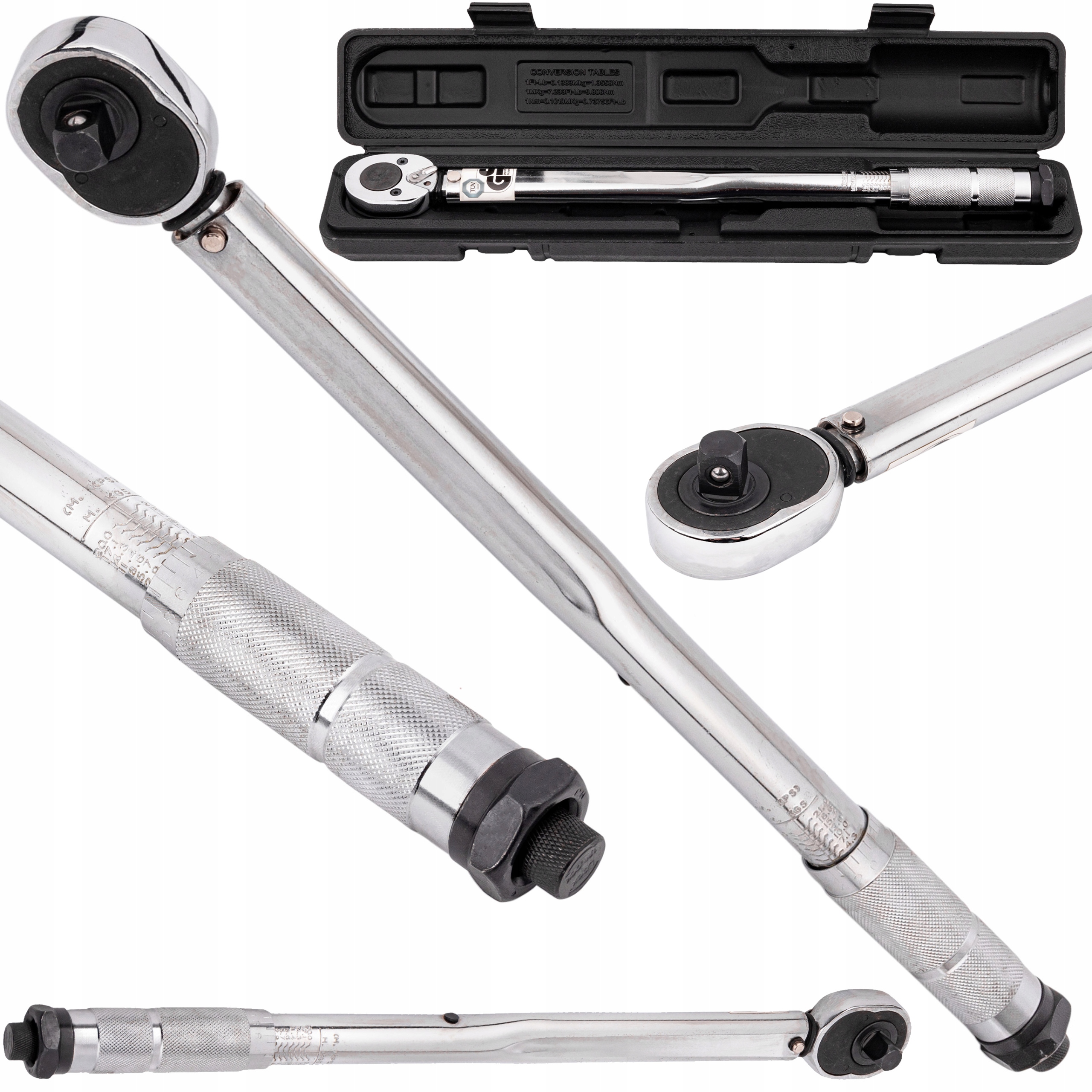 

Klucz Dynamometryczny 1/2 " 460 MM 42-210 Nm